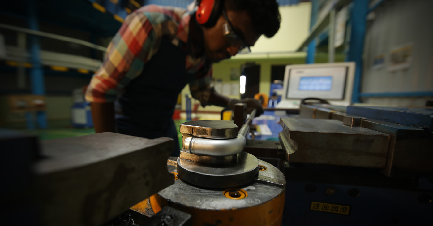 Tube bending process